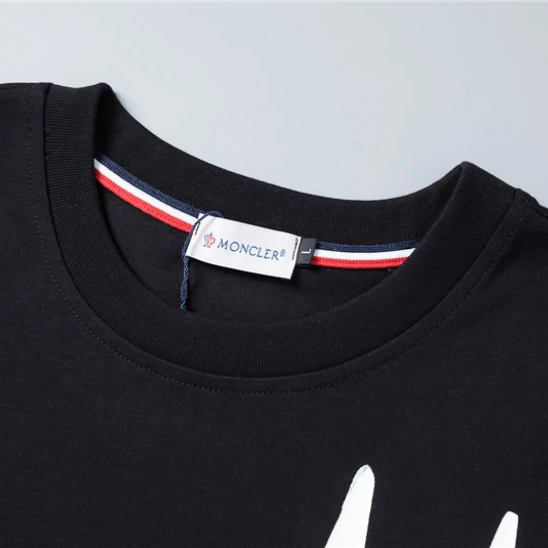 MC Grenoble Logo Print T-shirt in Black - 105 - mc0000105 - Image 8