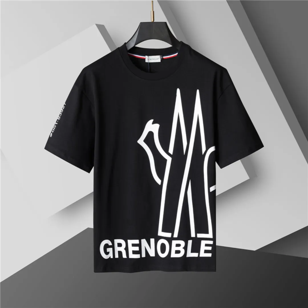 MC Grenoble Logo Print T-shirt in Black - 105 - mc0000105 - Image 3