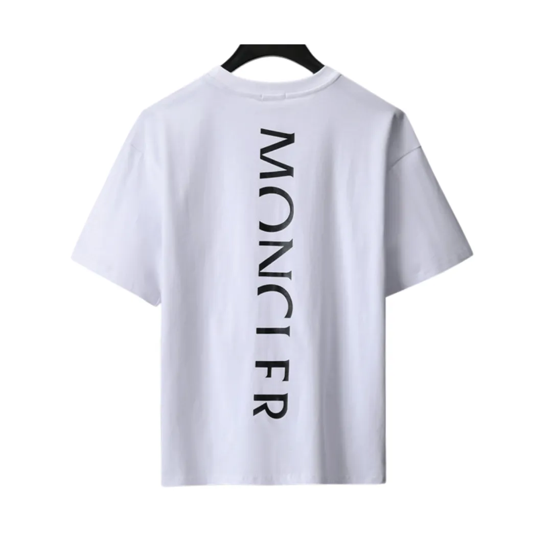 MC Logo Print Back T-shirt in White - 108 - mc0000108 - Image 2