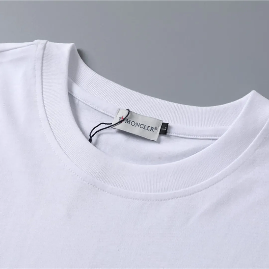 MC Logo Print Back T-shirt in White - 108 - mc0000108 - Image 8