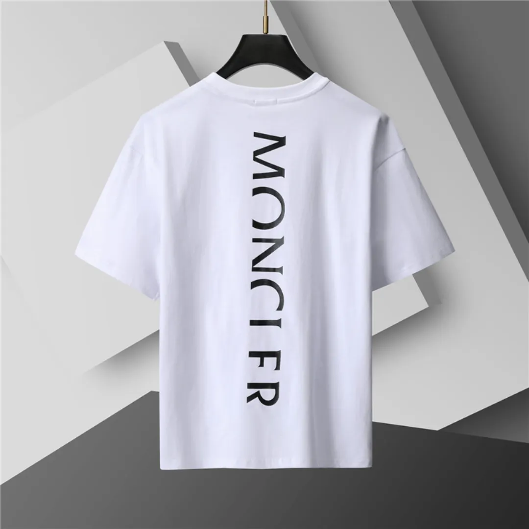 MC Logo Print Back T-shirt in White - 108 - mc0000108 - Image 4