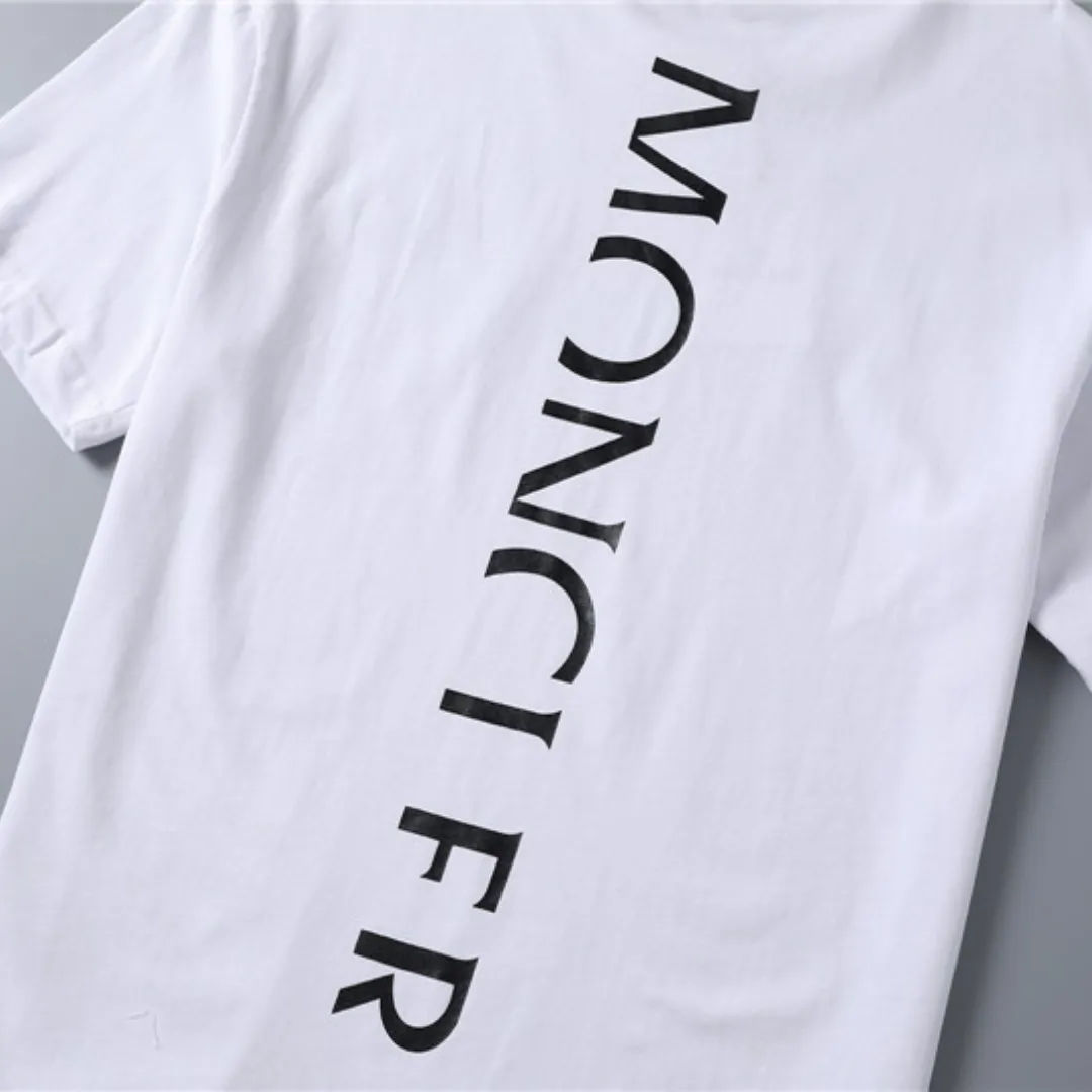 MC Logo Print Back T-shirt in White - 108 - mc0000108 - Image 10