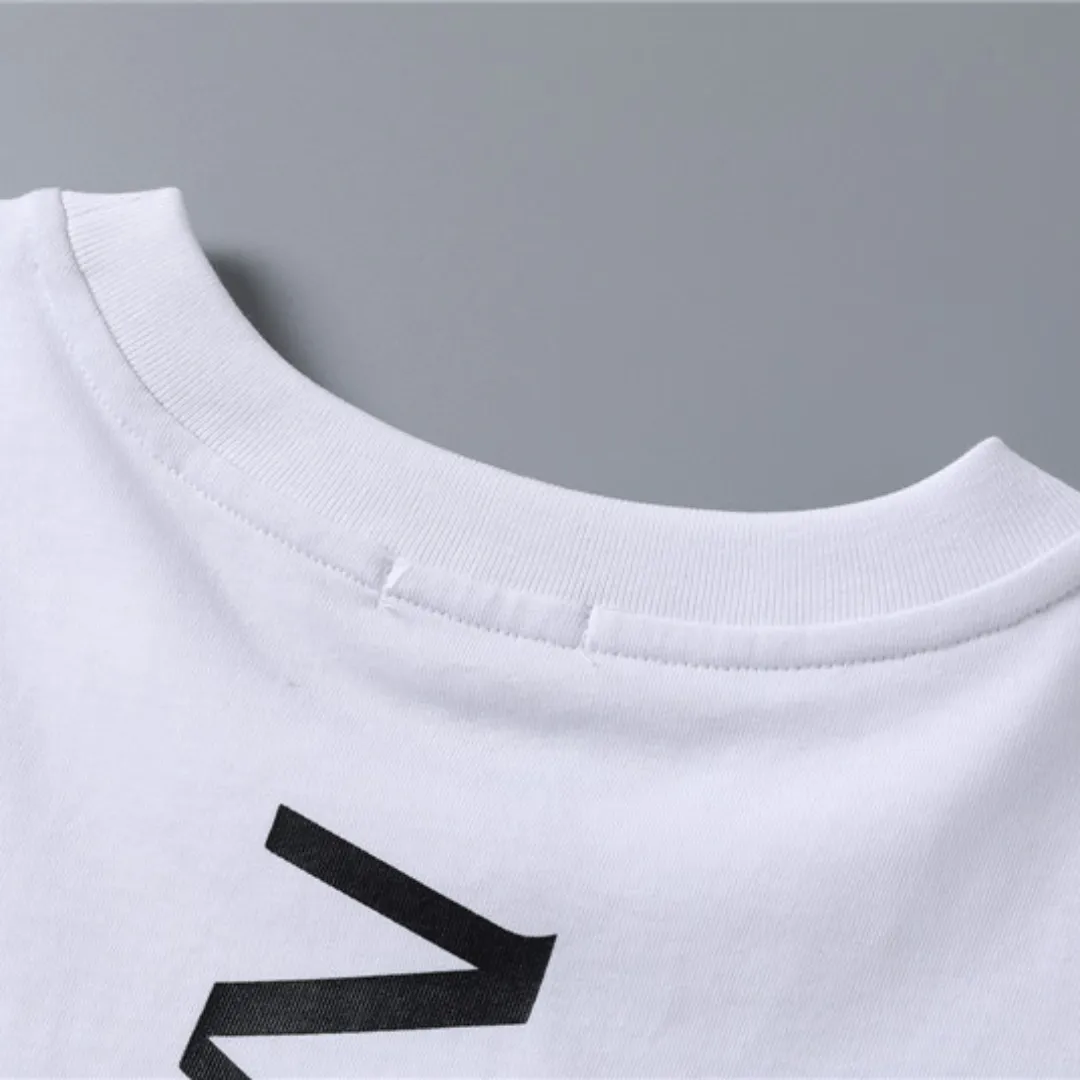 MC Logo Print Back T-shirt in White - 108 - mc0000108 - Image 11