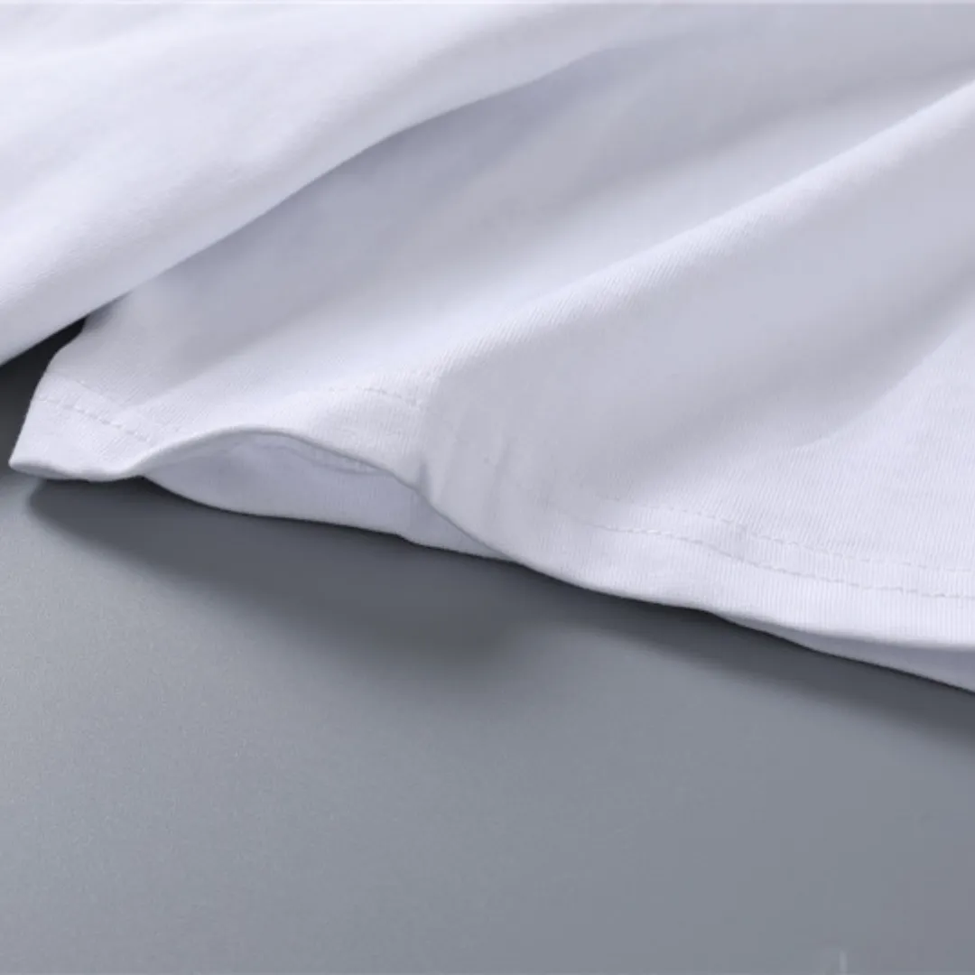 MC Logo Print Back T-shirt in White - 108 - mc0000108 - Image 14