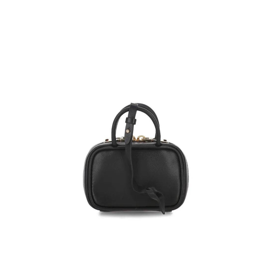 Alternative view of MM Black Leather Micro Bag - 2 - mm000002