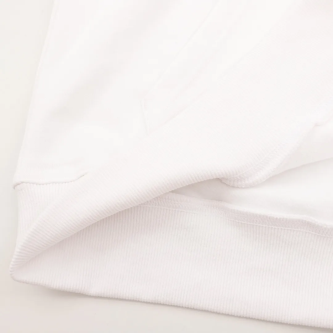 OW Caravaggio Slim Arrows Hoodie in White - 343 - owf0000343 - Image 7