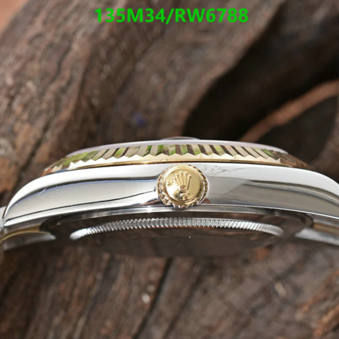 RL Datejust 41 126333 Gold Blue Navy Jubilee Bracelet Custom - RL0034 - Image 4