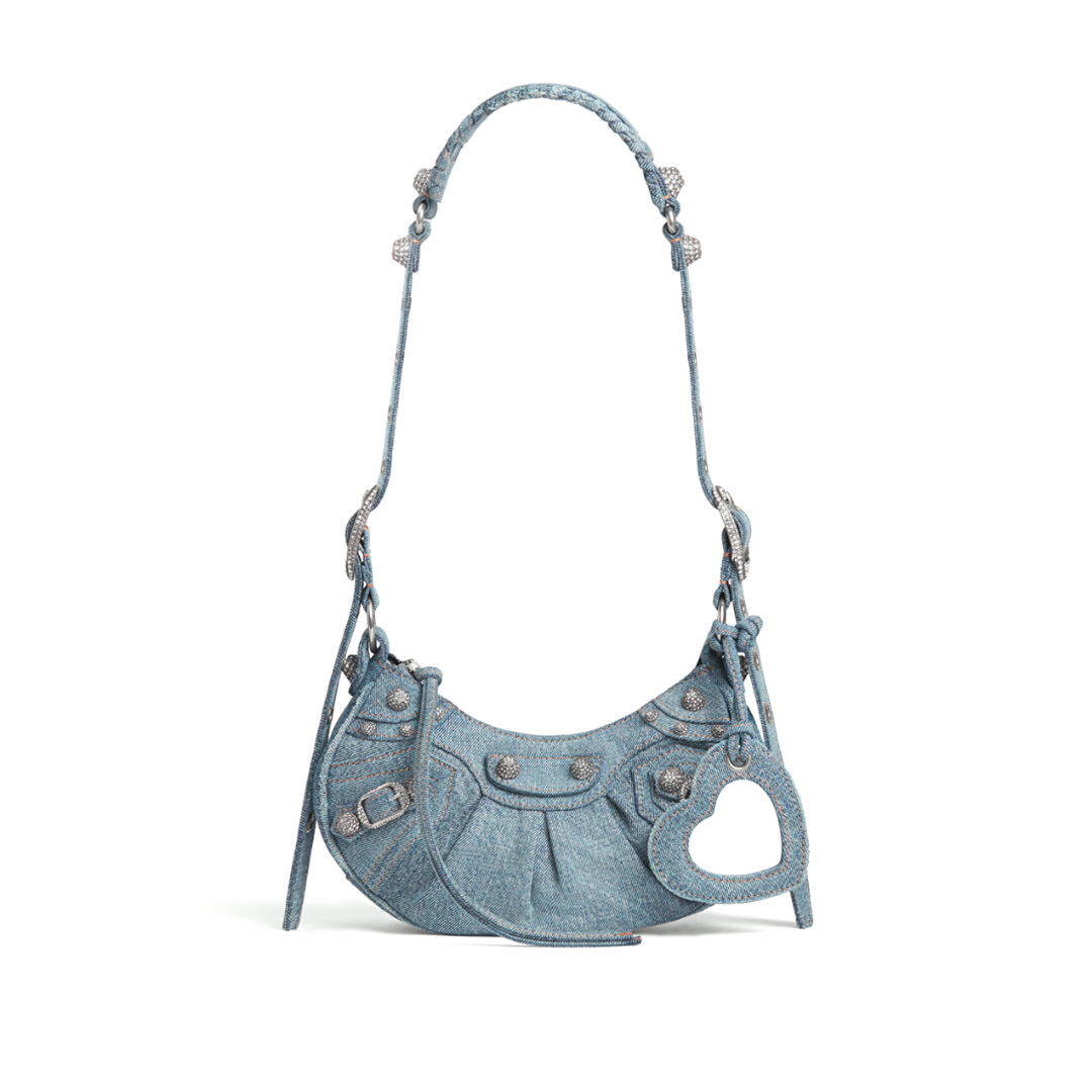 BLCG Le Cagole Light Blue Denim Shoulder Bag - BLCG0003