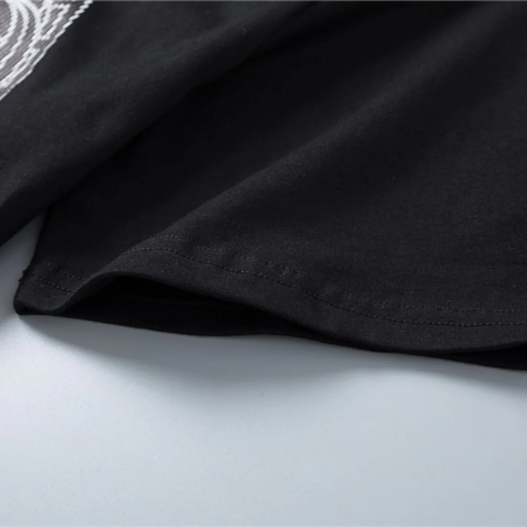 VS Medusa Head Cotton T-shirt in Black - vs0000081 - Image 8