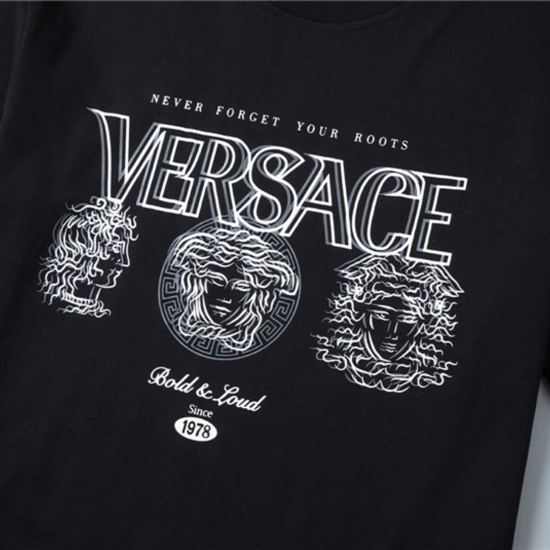 VS Medusa Logo T Shirt in Black - vs0000083 - Image 6