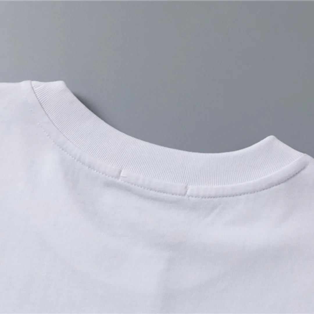 VS Medusa Safety Pin-print Cotton T-shirt in White - vs0000088 - Image 9