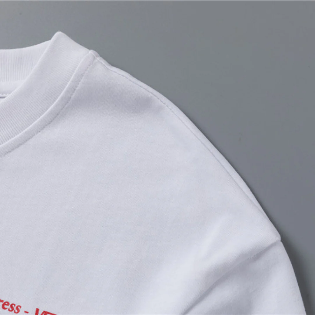 VS Medusa Safety Pin-print Cotton T-shirt in White - vs0000088 - Image 10