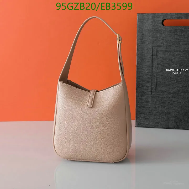 YSL Le 5 À 7 Bea Beige Shoulder Bag - YSL0010 - Image 3