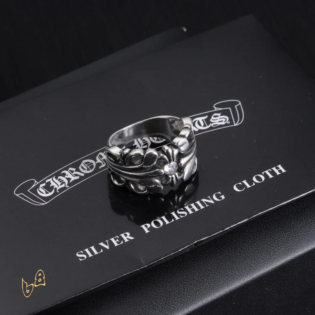 CH Ruby Floral Ring - CH0087 - Image 3