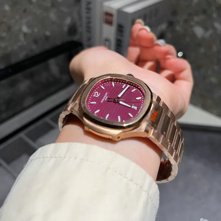 PP Nautilus 7010/1R-013 Purple Rose Gold - PP0001 - Image 8