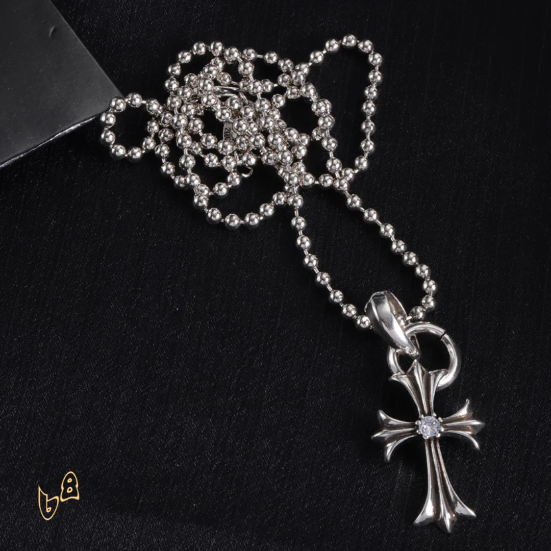 CH Cross Pendant Necklace - CH0044 - Image 2
