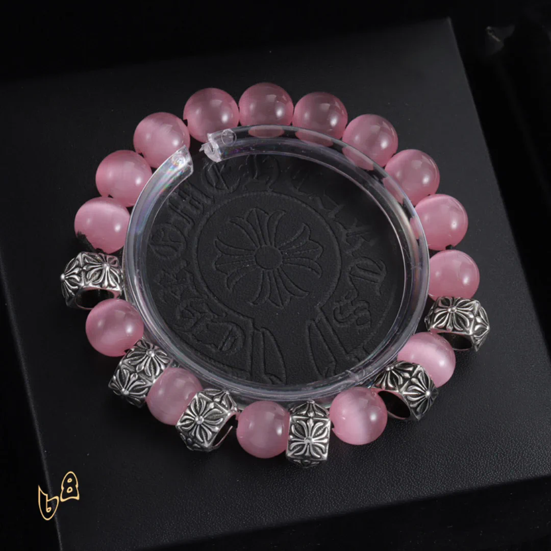 CH Cross Flower Ball Bracelet - CH0075 - Image 4