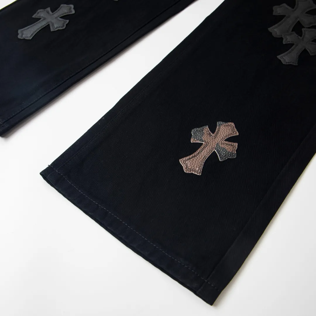 CH Cross Patch Jeans - CH0139 - Image 8