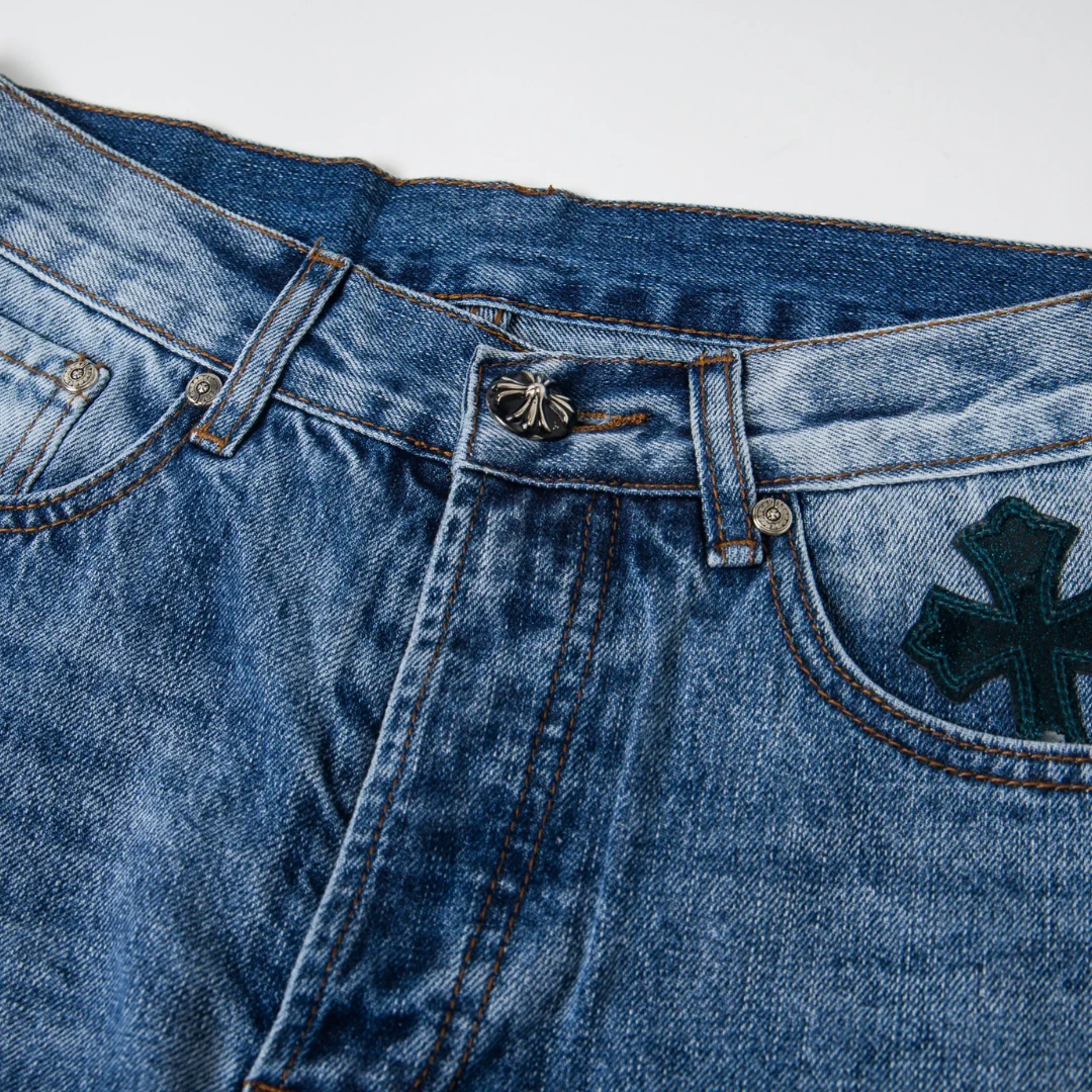 CH Cross Patch Jeans - CH0145 - Image 3