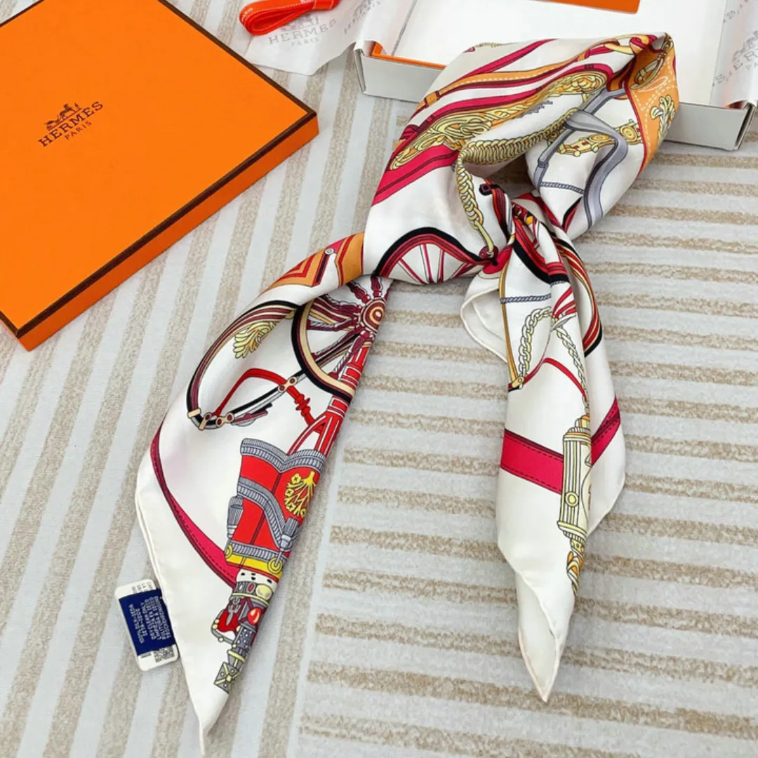 HM Silk Scarf - HM0072 - Image 10