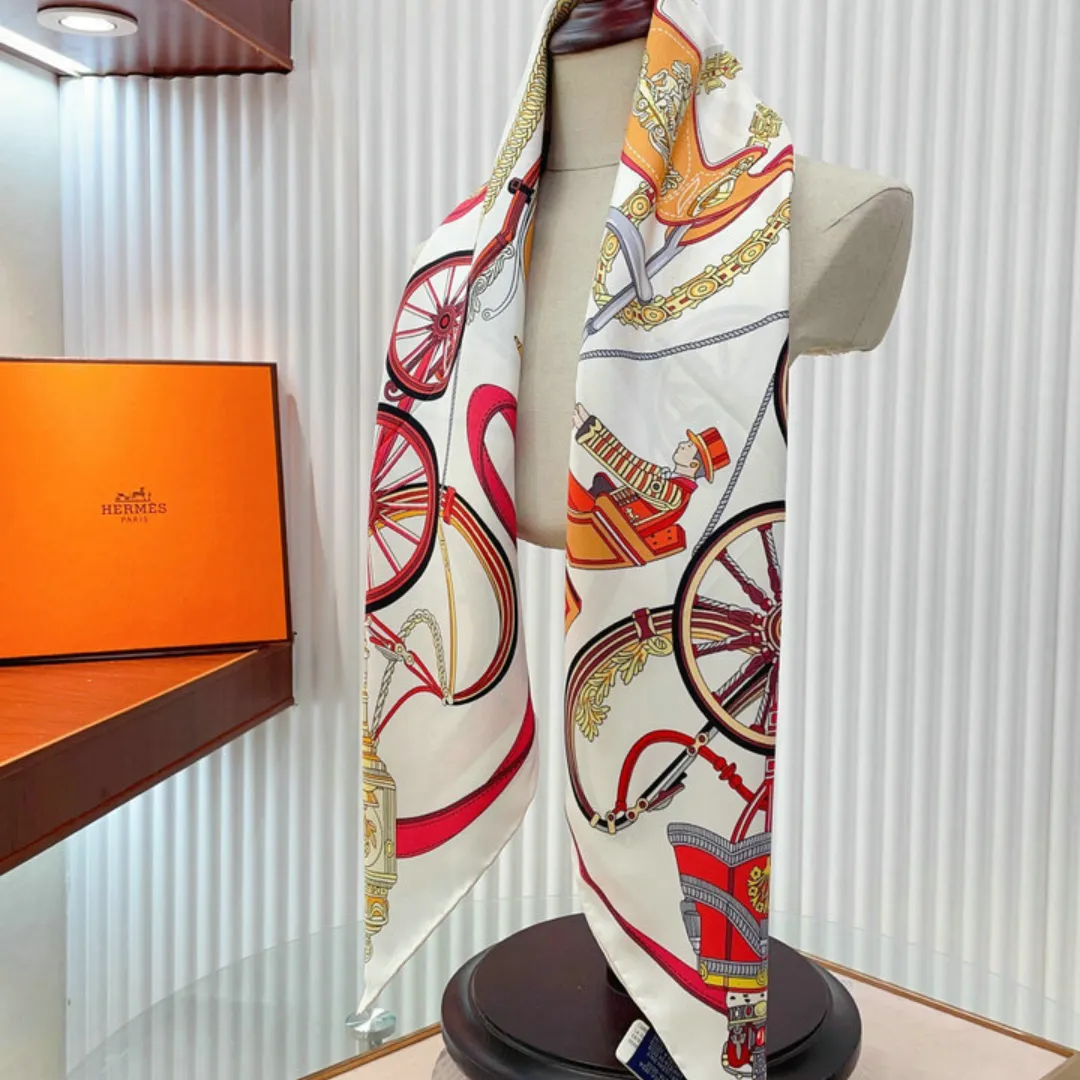 HM Silk Scarf - HM0072 - Image 12