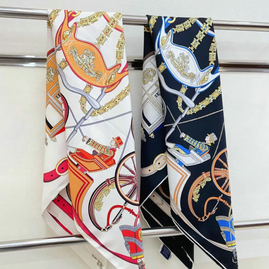 HM Silk Scarf - HM0072 - Image 8