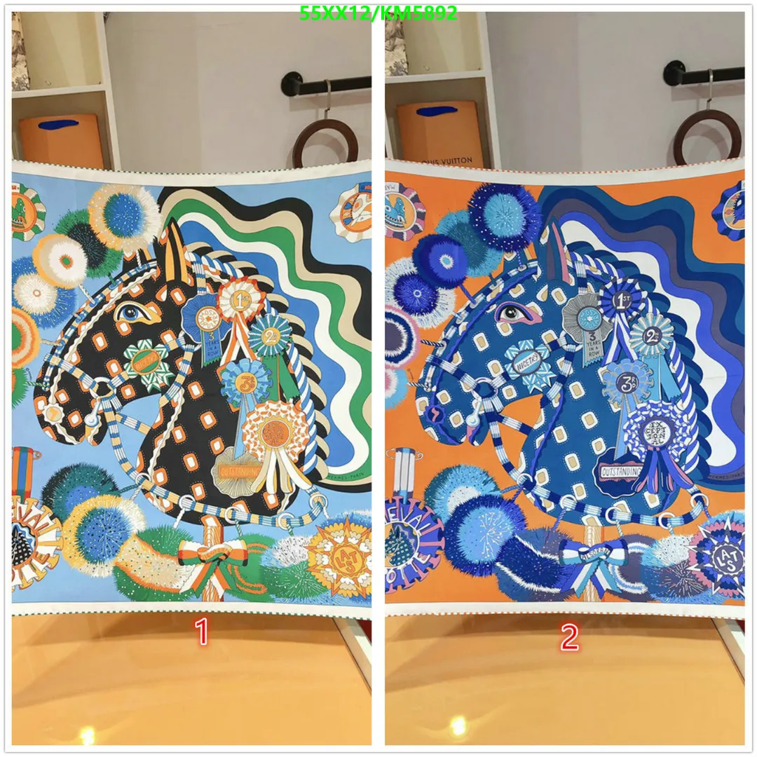 HM Silk Scarf - HM0074 - Image 2