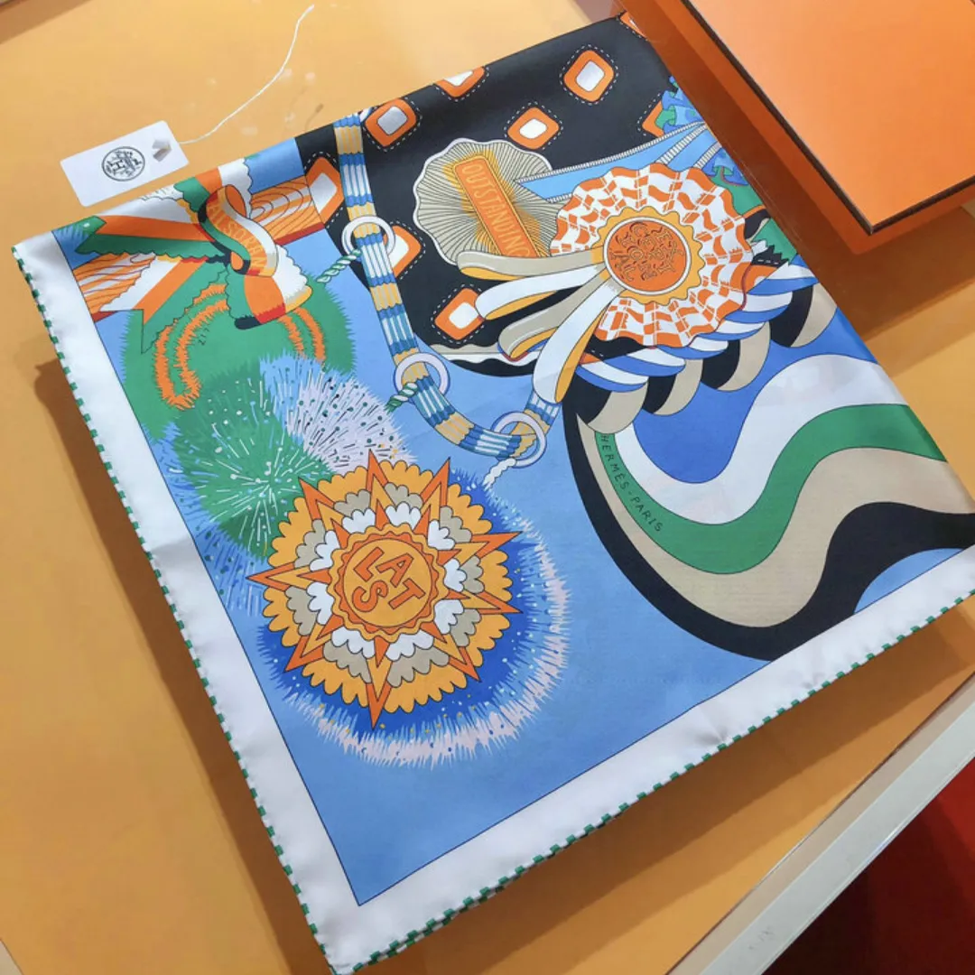 HM Silk Scarf - HM0074 - Image 4