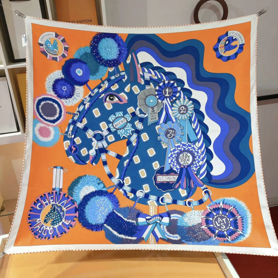 HM Silk Scarf - HM0074 - Image 10