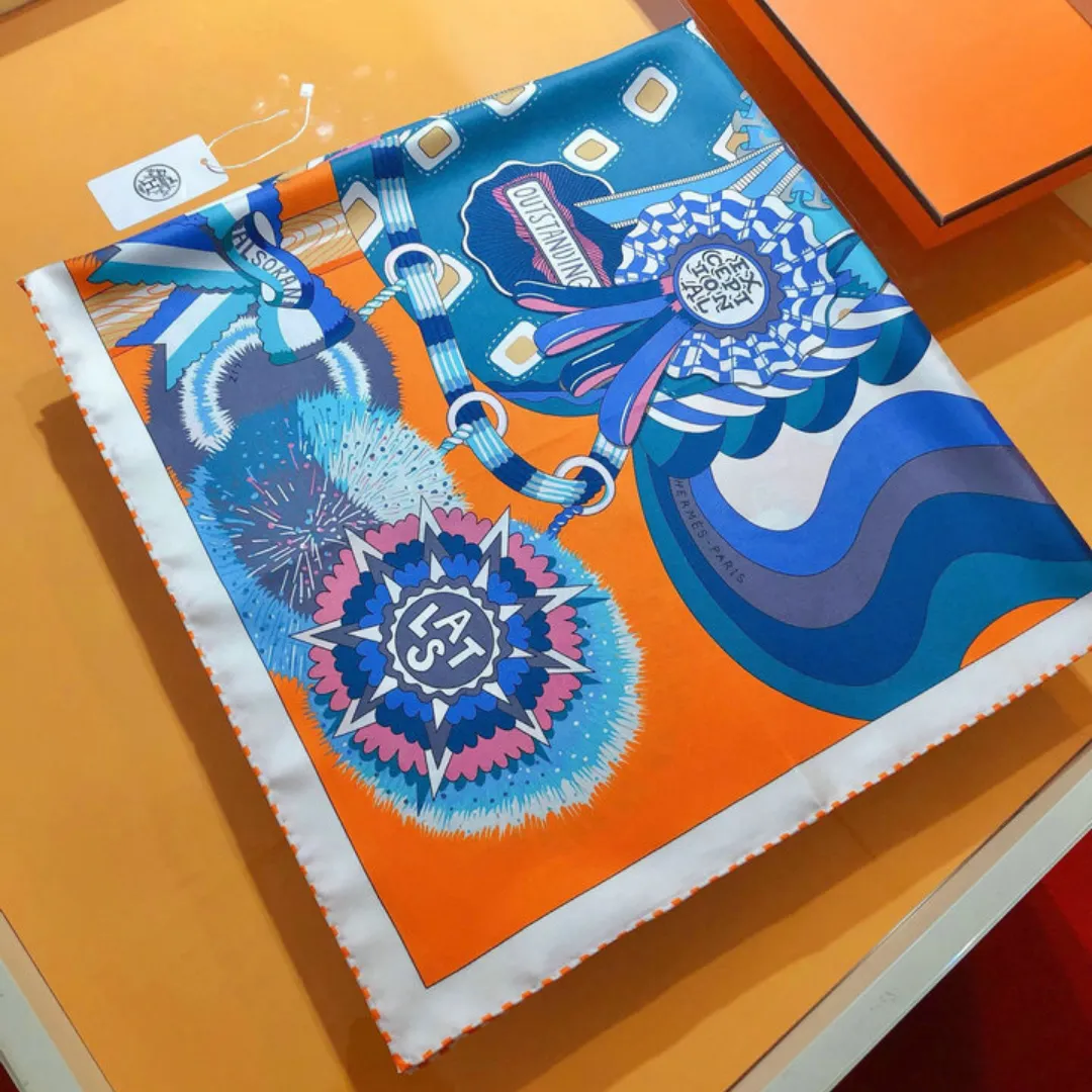 HM Silk Scarf - HM0074 - Image 11