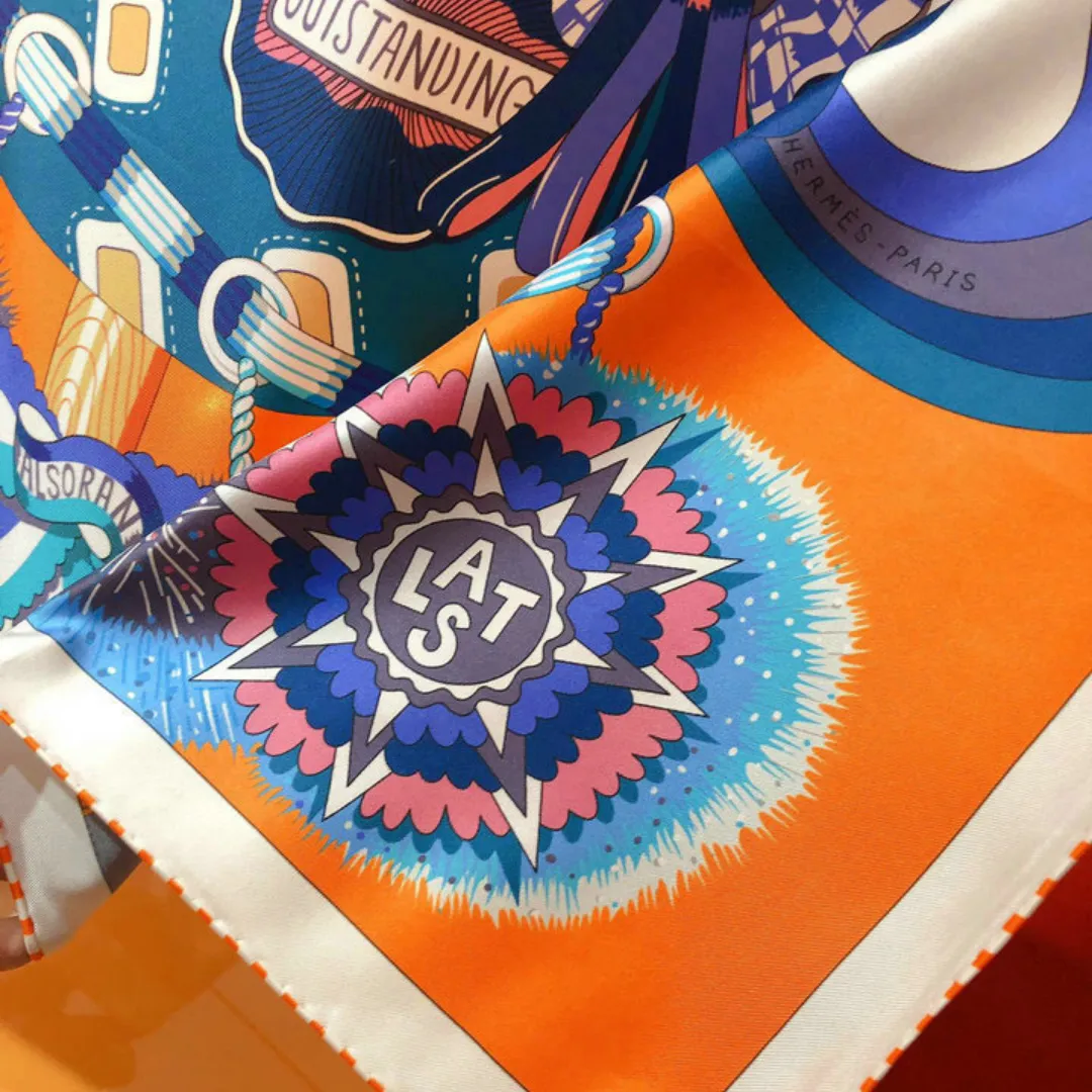 HM Silk Scarf - HM0074 - Image 13