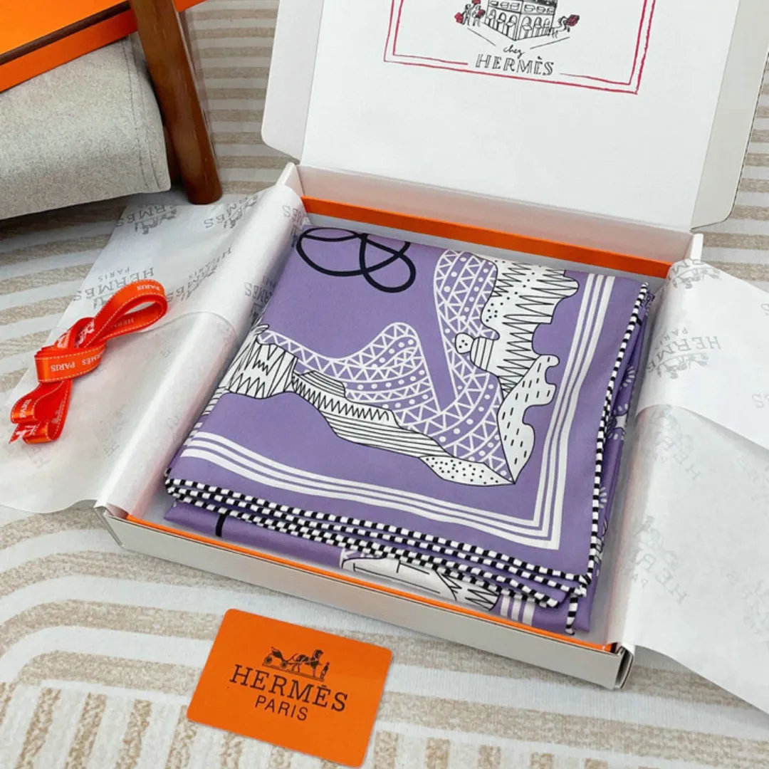 HM Silk Scarf - HM0079 - Image 11