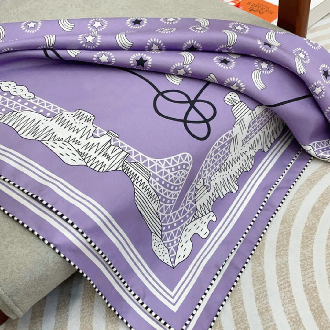 HM Silk Scarf - HM0079 - Image 14