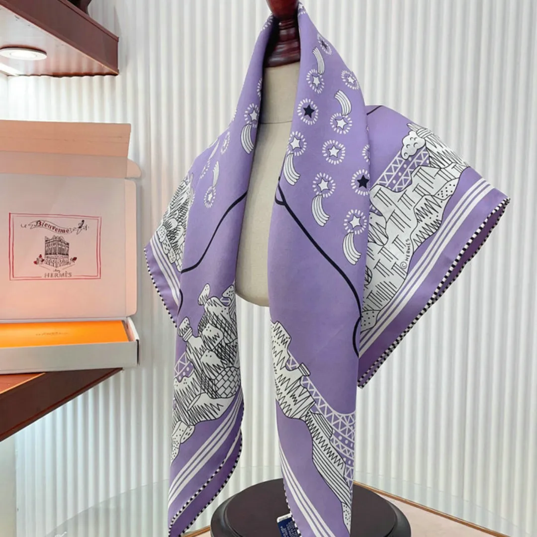 HM Silk Scarf - HM0079 - Image 16