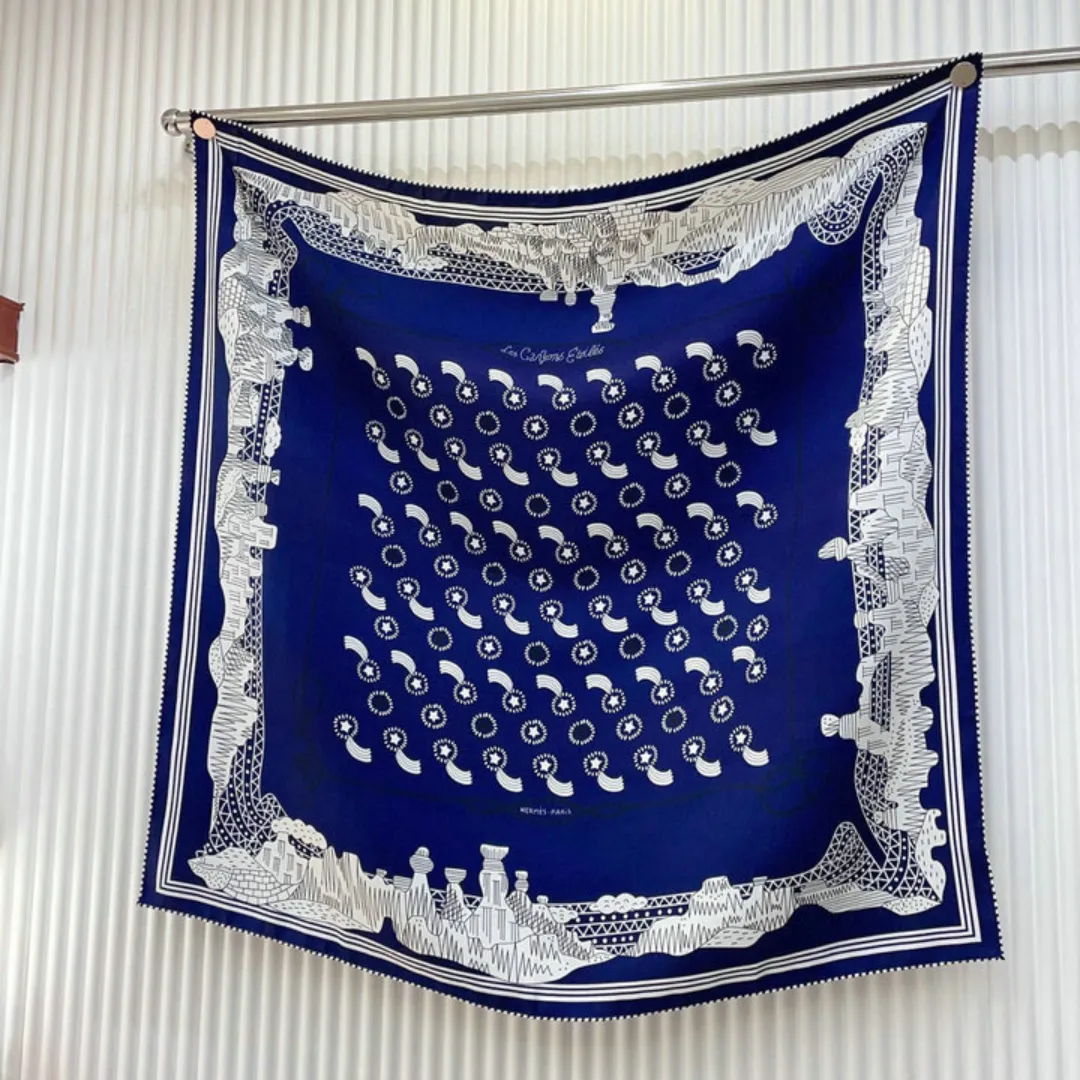 HM Silk Scarf - HM0079 - Image 17