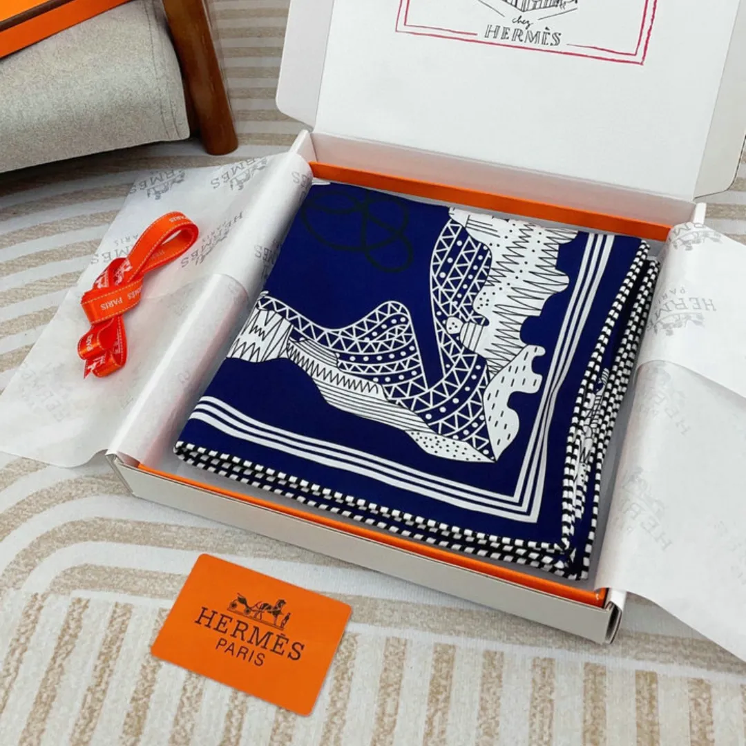 HM Silk Scarf - HM0079 - Image 18