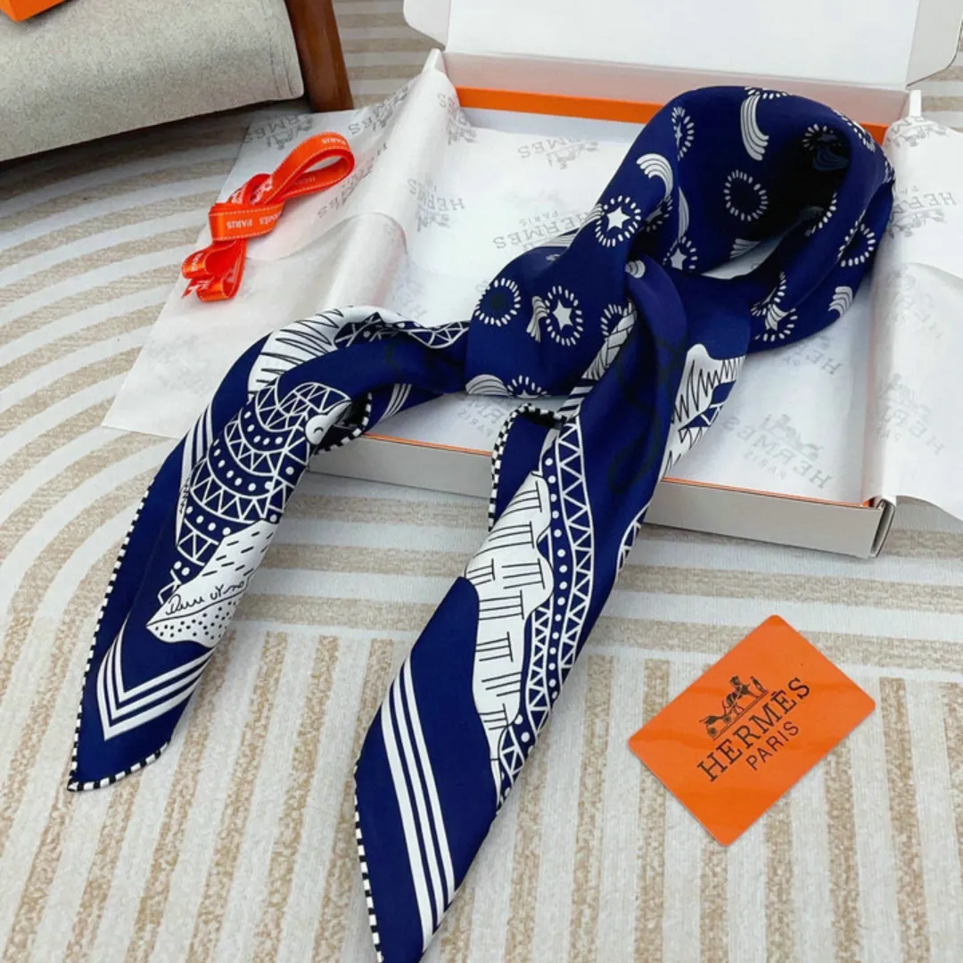 HM Silk Scarf - HM0079 - Image 19