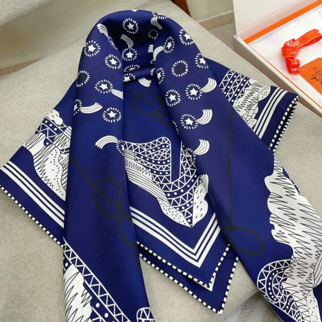 HM Silk Scarf - HM0079 - Image 20