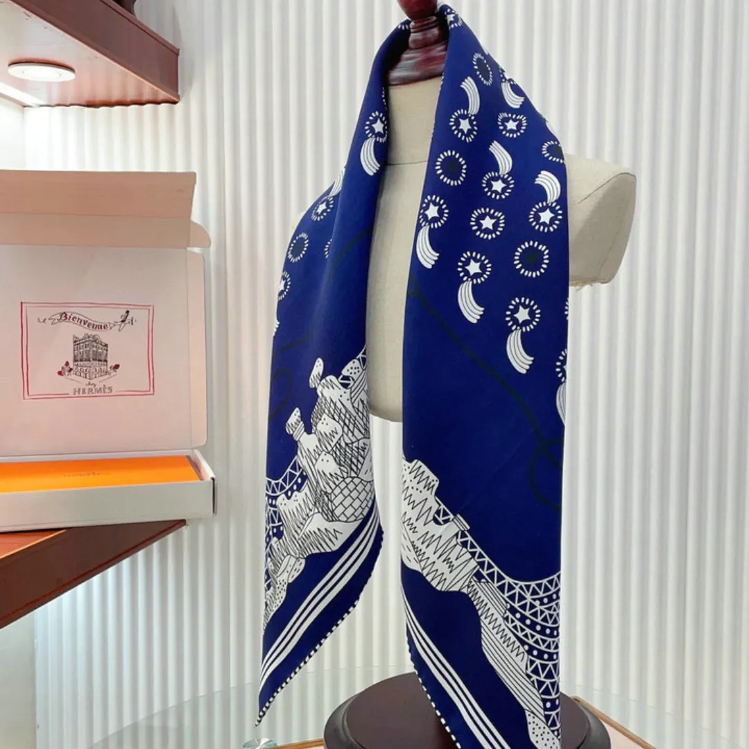 HM Silk Scarf - HM0079 - Image 22