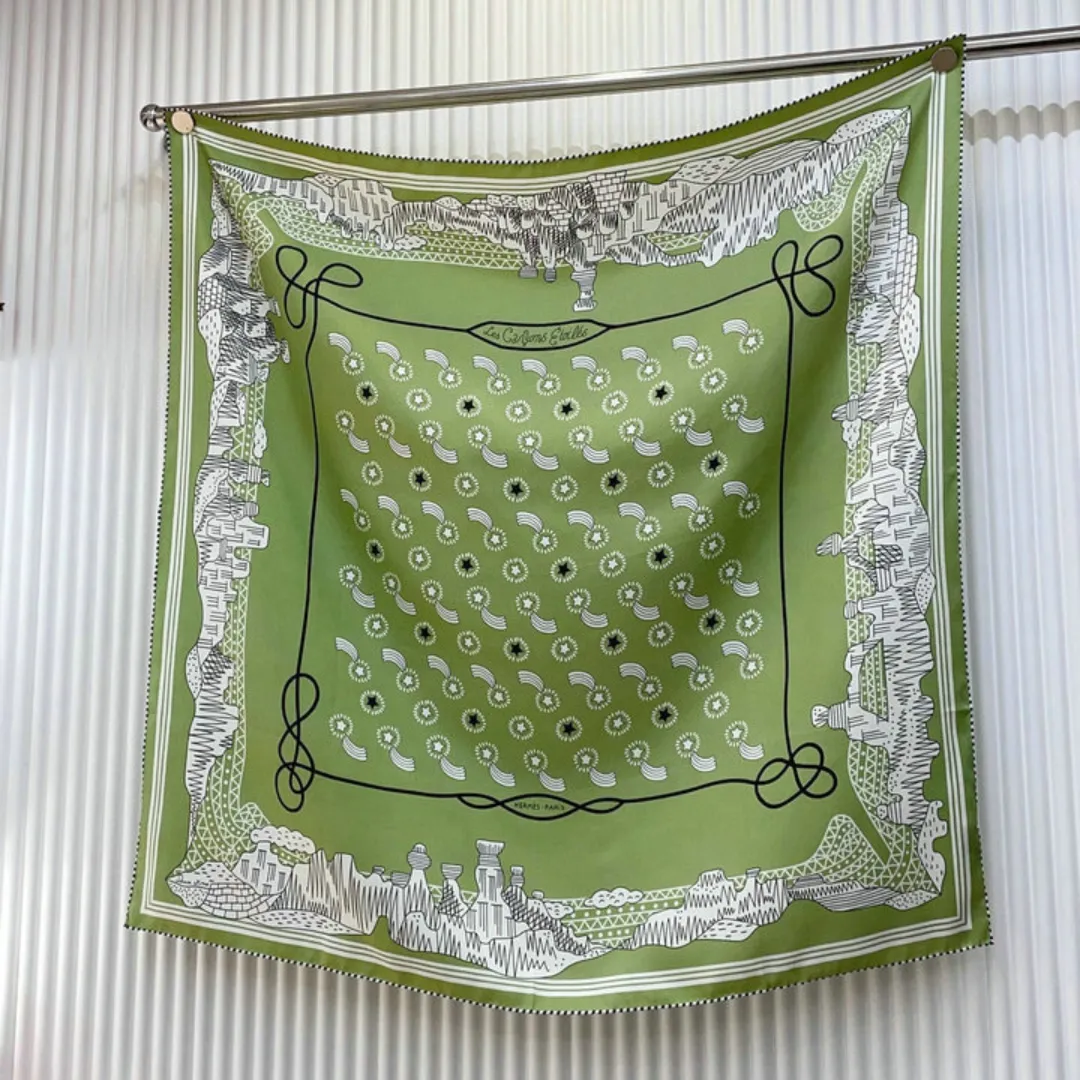 HM Silk Scarf - HM0079 - Image 25