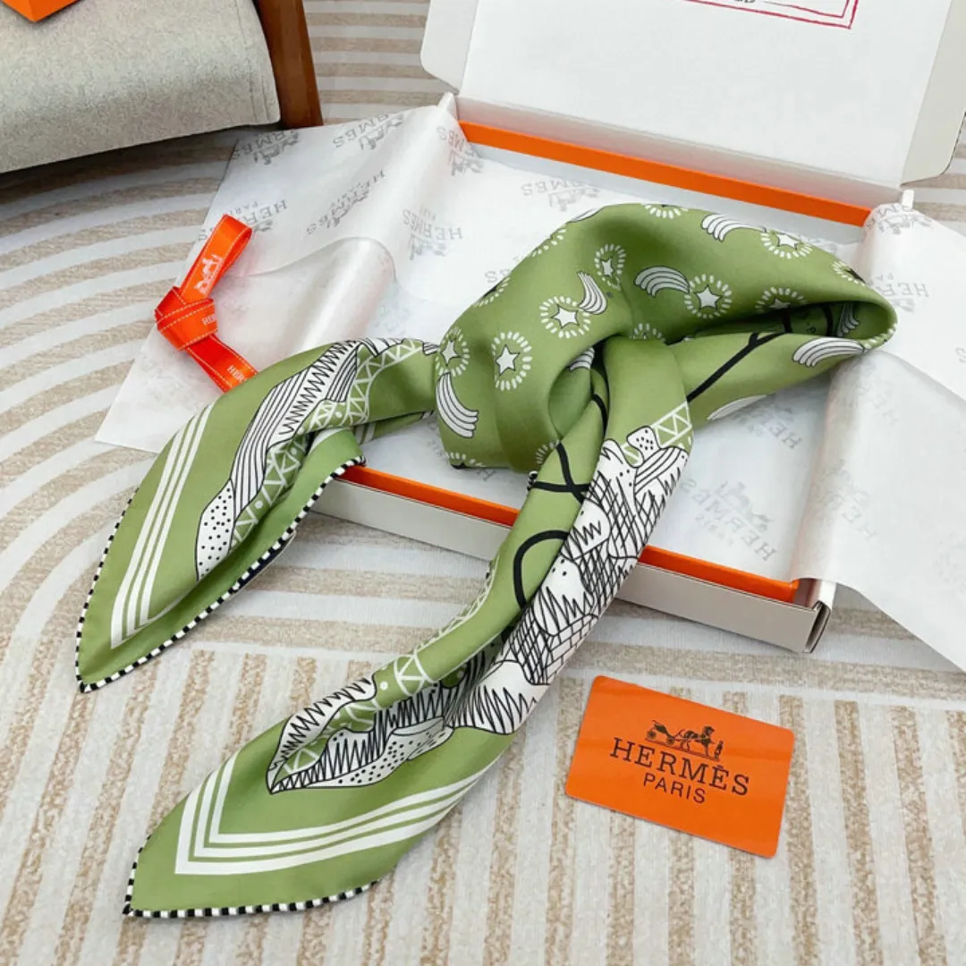 HM Silk Scarf - HM0079 - Image 27