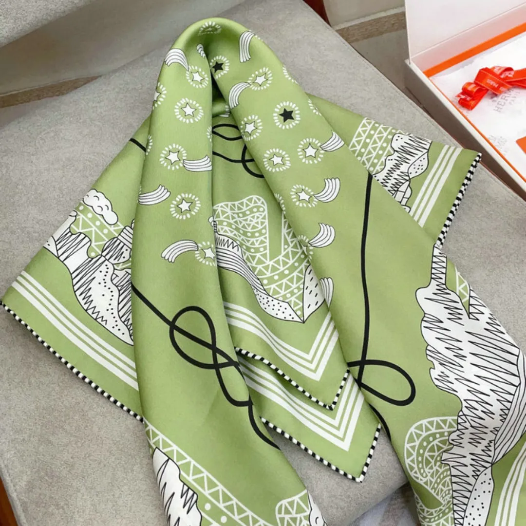 HM Silk Scarf - HM0079 - Image 28