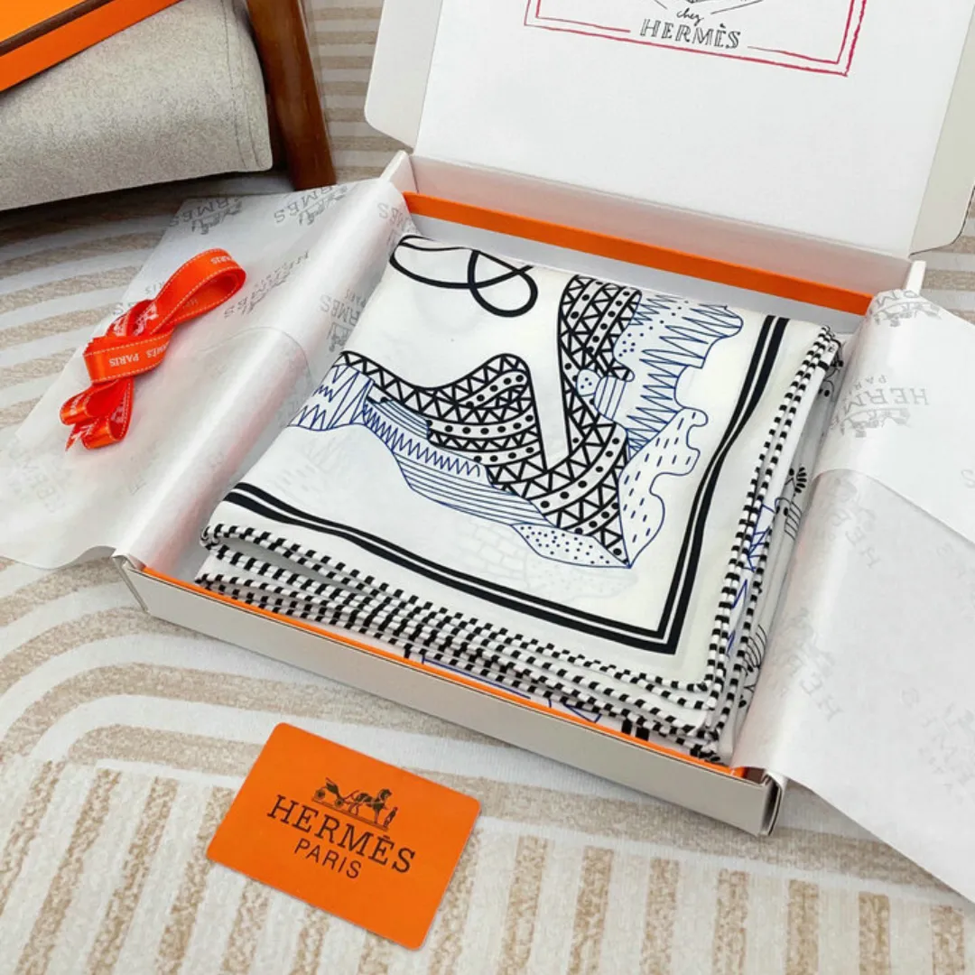 HM Silk Scarf - HM0079 - Image 4