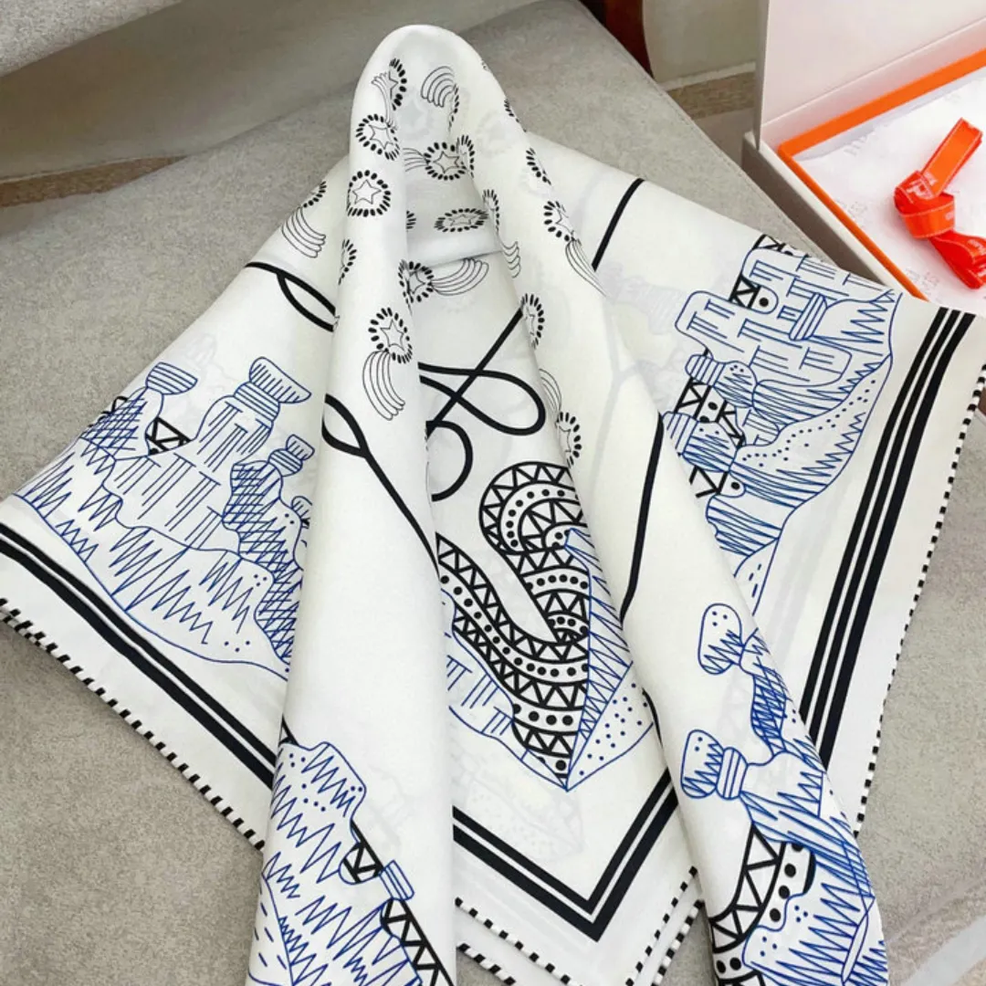 HM Silk Scarf - HM0079 - Image 6