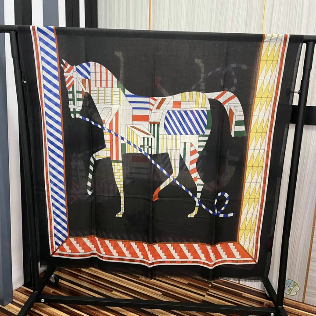 HM Silk Scarf - HM0086 - Image 2