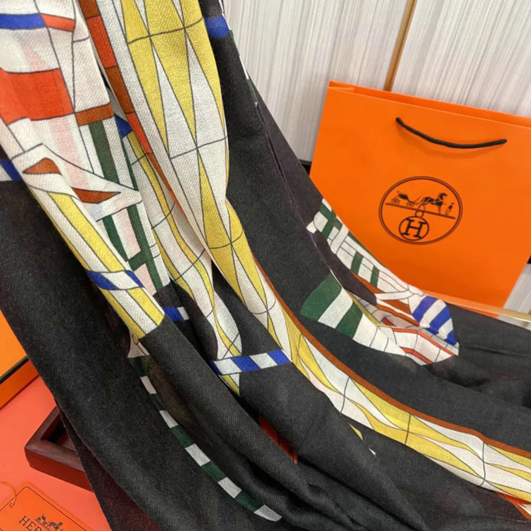 HM Silk Scarf - HM0086 - Image 7