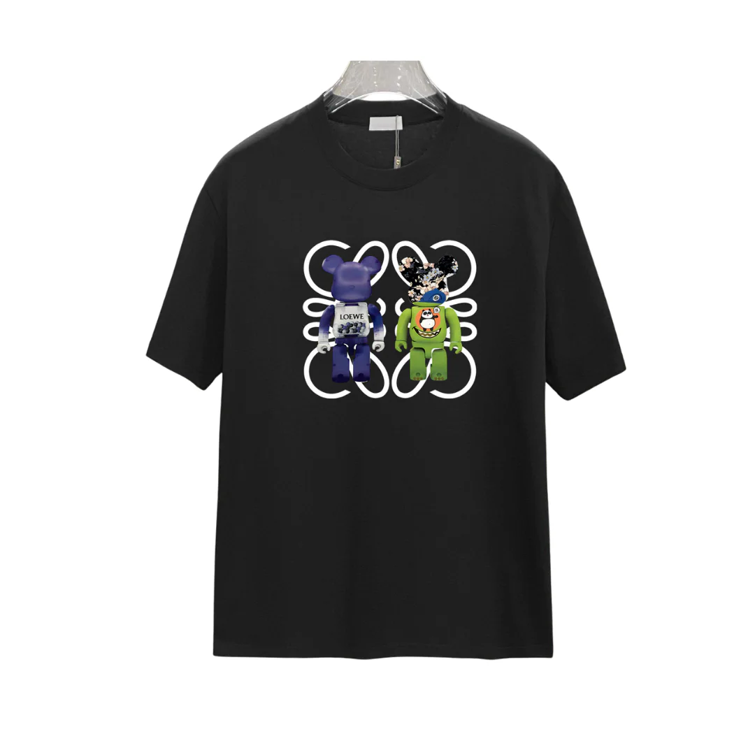 LW Logo-Print Cotton T-Shirt - LW0008