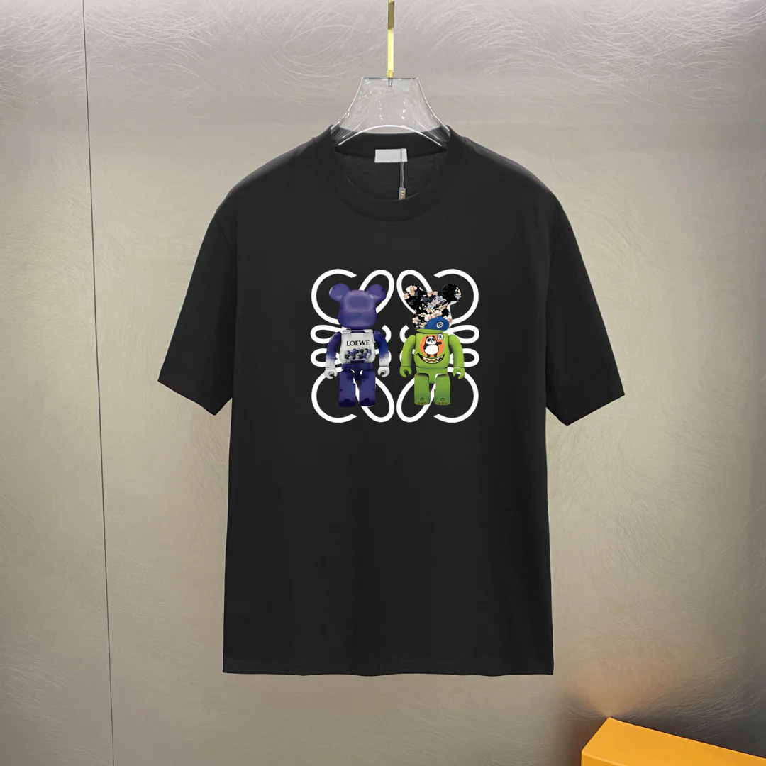 LW Logo-Print Cotton T-Shirt - LW0008 - Image 2