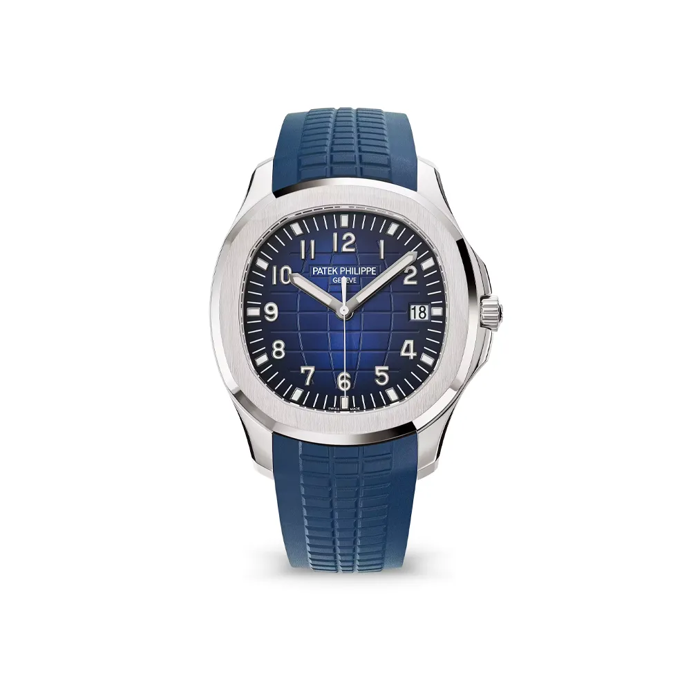 PP Aquanaut 5168G Steel Blue Navy Dial - PP0010