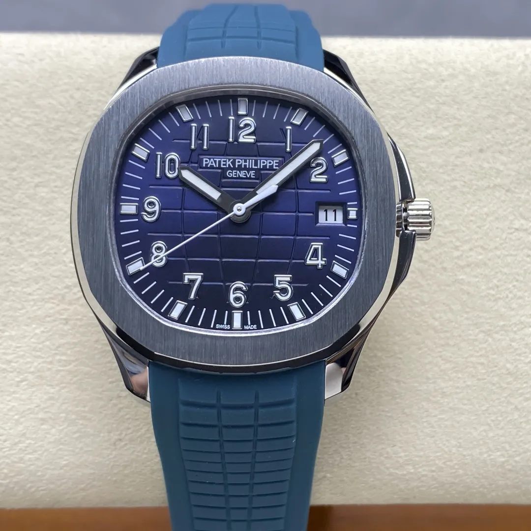 PP Aquanaut 5168G Steel Blue Navy Dial - PP0010 - Image 4